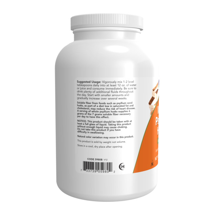 Psyllium Husks, Whole - 340g