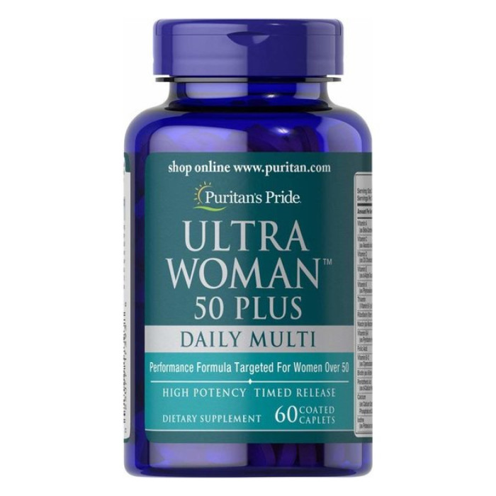 Ultra Woman™ 50 Plus Multi-Vitamin - 60 caps
