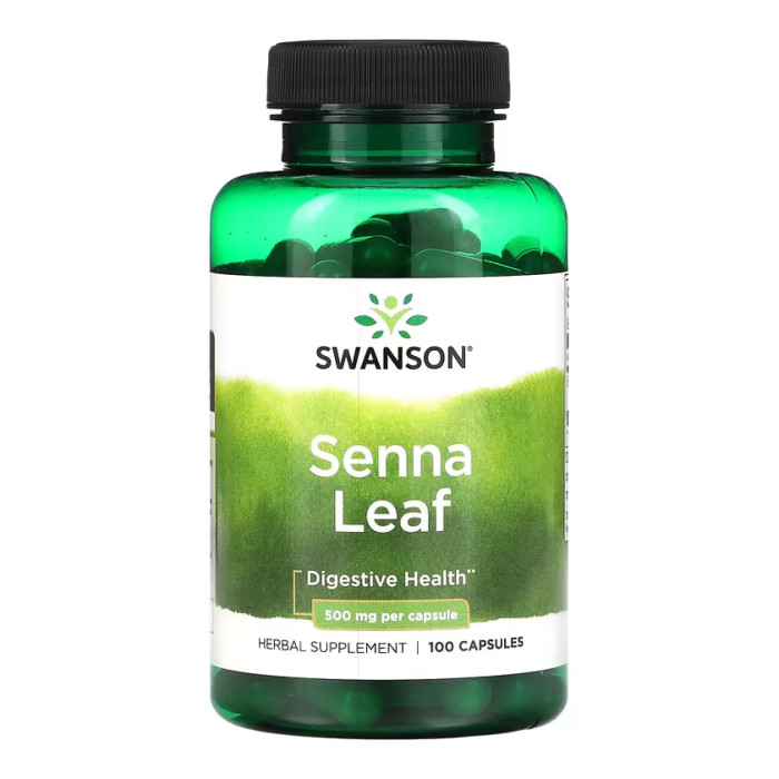Senna Leaf 500mg - 100 сaps — офіційна ціна та характеристики