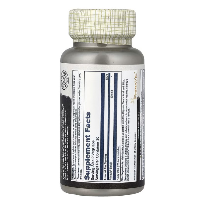 Shilajit 500mg - 60 vcaps — офіційна ціна та характеристики
