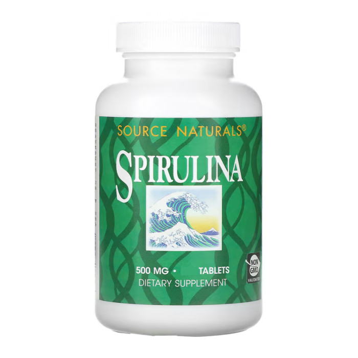 Spirulina 500mg - 100 tabs — офіційна ціна та характеристики