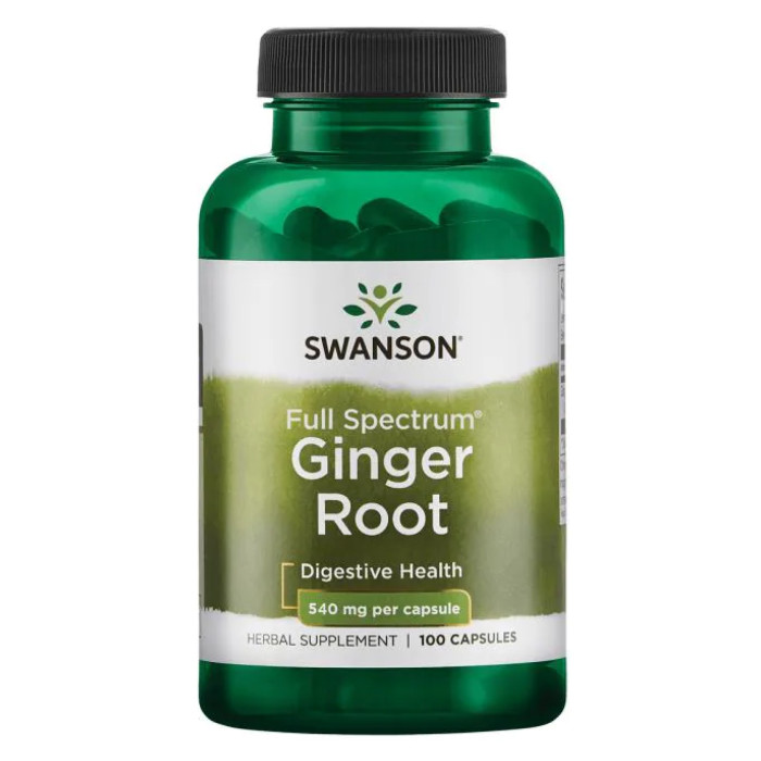 Ginger Root 540mg - 100 caps