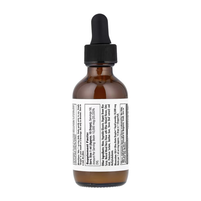 Ultra Biotin 10000mcg - 59 ml Mixed Berry