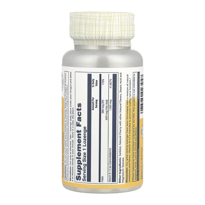Vitamin B-12 1000mcg - 90 lozenges — офіційна ціна та характеристики