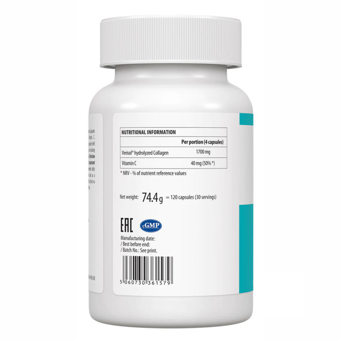 Collagen Type I & III - 120 caps — офіційна ціна та характеристики