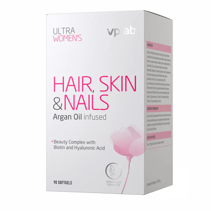 Ultra Women's Hair, Skin & Nails - 90 softgels — офіційна ціна та характеристики