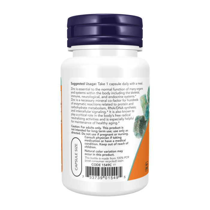 Zinc Picolinate 50 mg - 30 vcaps — офіційна ціна та характеристики