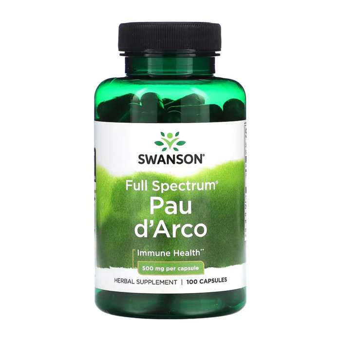 Pau d'Arco 500 mg - 100caps — офіційна ціна та характеристики