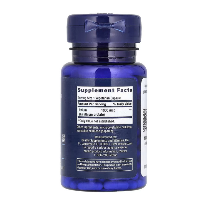 Lithium 1000 mcg - 100 caps — офіційна ціна та характеристики