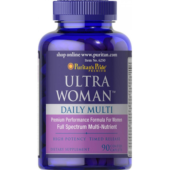 Ultra Woman™ Max Daily Multi Multivitamin - 90 caps — офіційна ціна та характеристики
