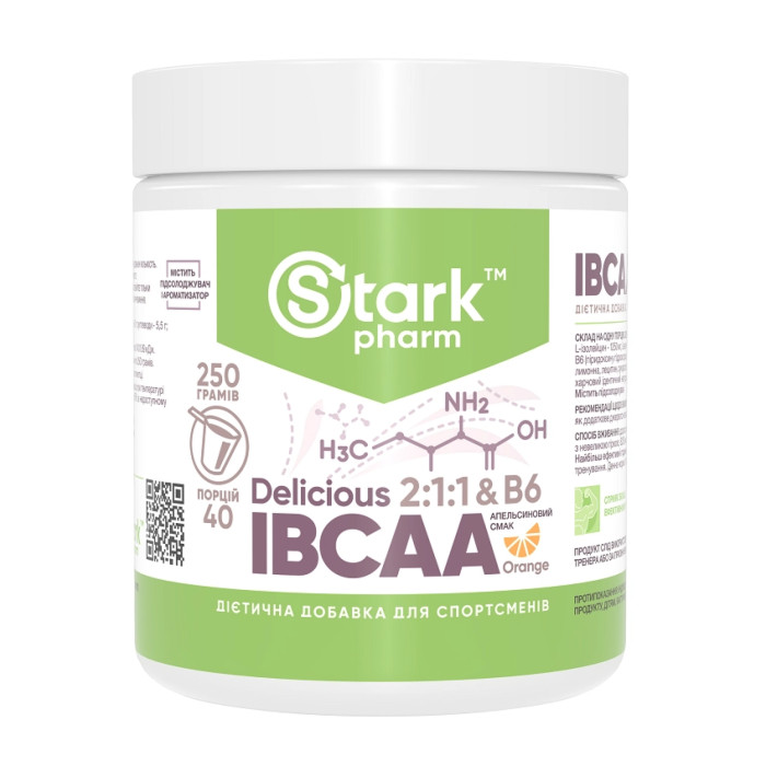 Stark IBCAA 2-1-1/Vit B6 - 250g Orange — офіційна ціна та характеристики