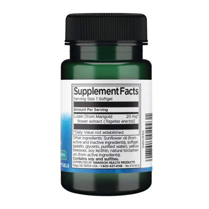 Lutein - 60 softgels — офіційна ціна та характеристики