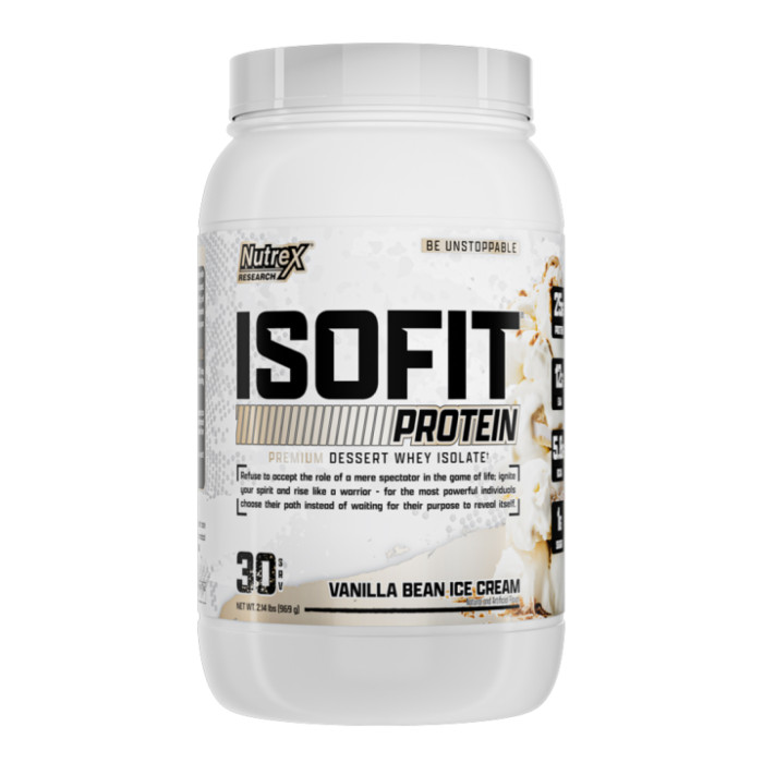 Isoﬁt - 30srv Vanilla Bean Ice Cream — офіційна ціна та характеристики