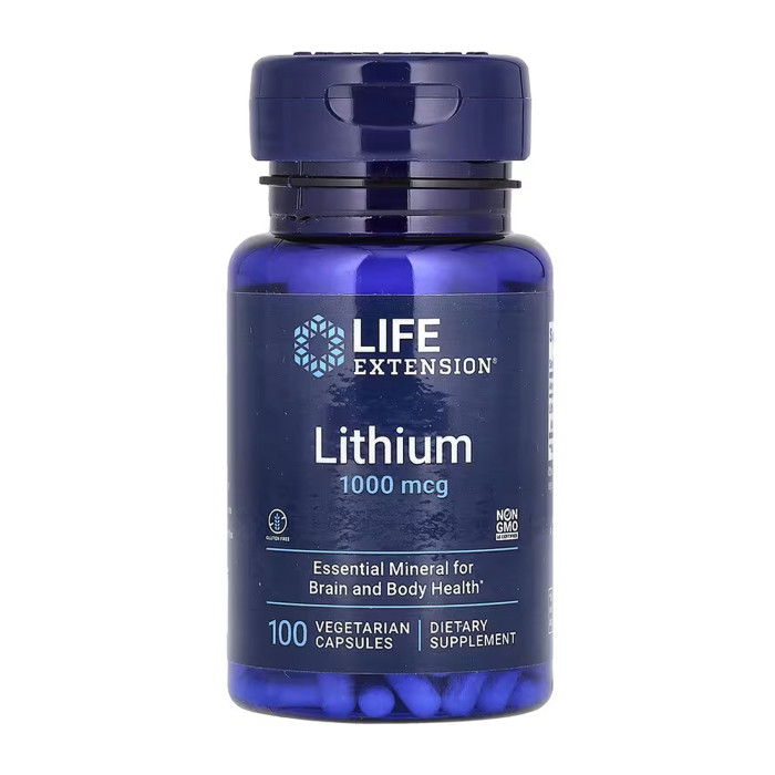 Lithium 1000 mcg - 100 caps — офіційна ціна та характеристики