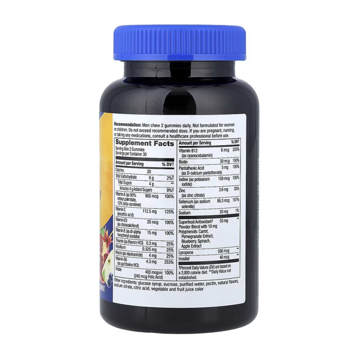 Men's Multivitamin - 60 gummies — офіційна ціна та характеристики