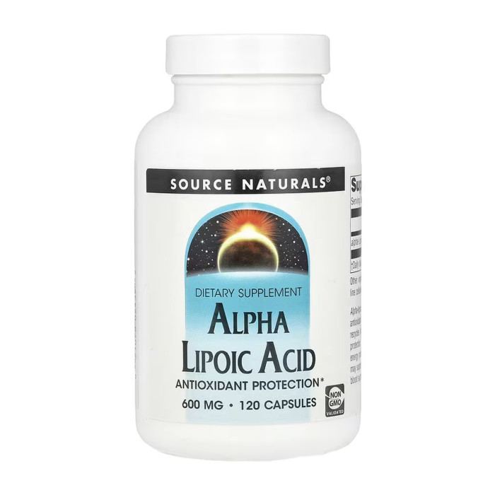 Alpha Lipoic Acid 600 mg - 120 caps — офіційна ціна та характеристики