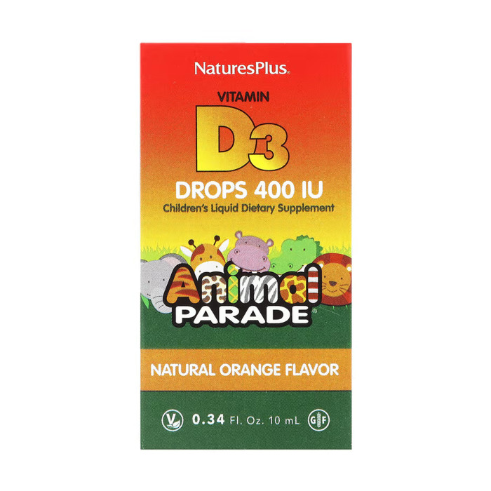 Kids Vit D3 400 IU - 10 ml — офіційна ціна та характеристики