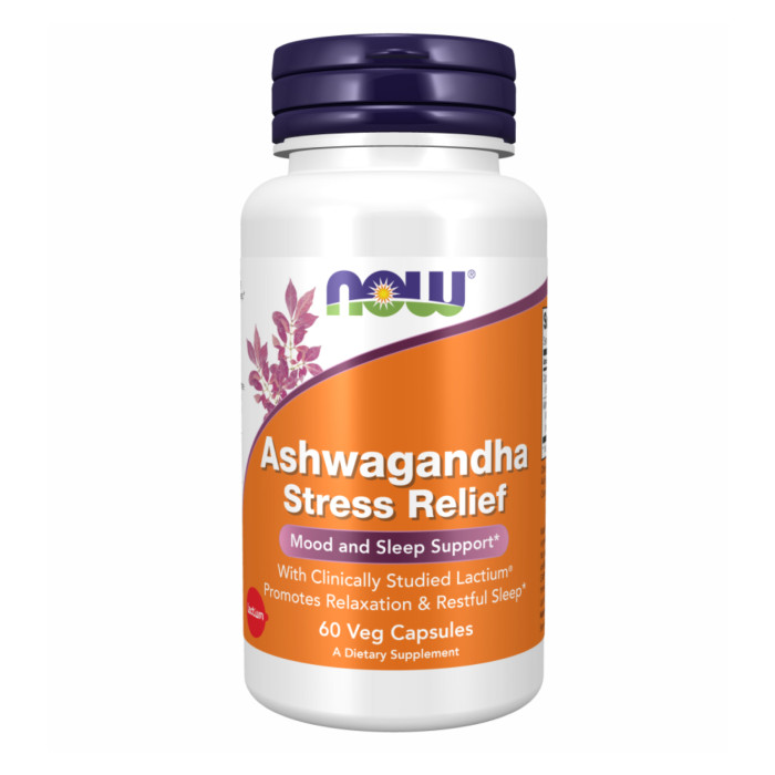 Ashwagandha Stress Relief - 60 vcaps — офіційна ціна та характеристики