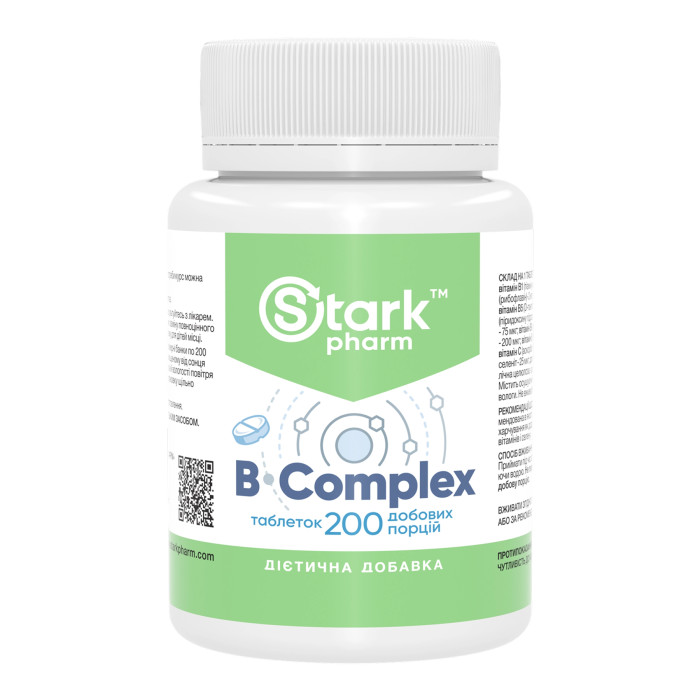 B-Complex - 200 tabs — офіційна ціна та характеристики