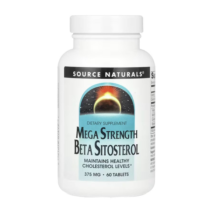 Beta Sitosterol Mega Strength 375 mg - 60 tabs — офіційна ціна та характеристики