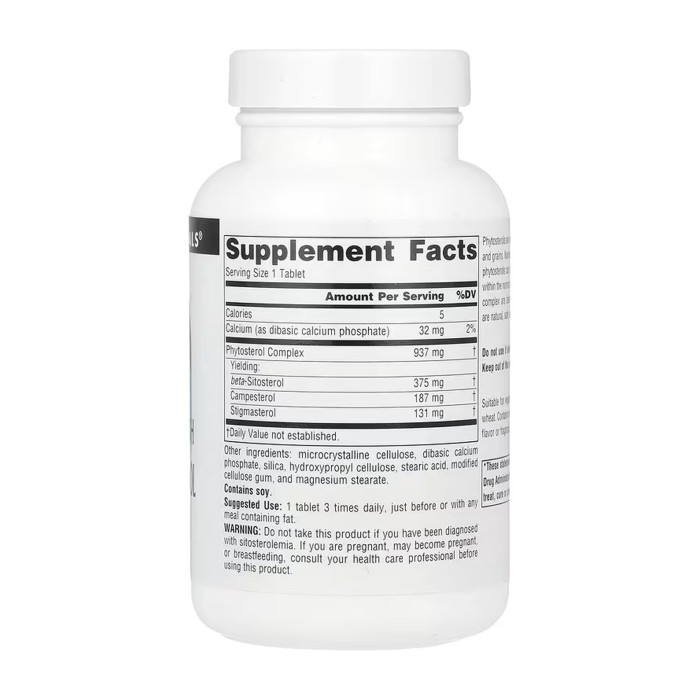 Beta Sitosterol Mega Strength 375 mg - 60 tabs — офіційна ціна та характеристики