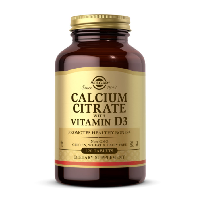 Calcium Citrate with Vitamin D3 - 120 tabs — офіційна ціна та характеристики
