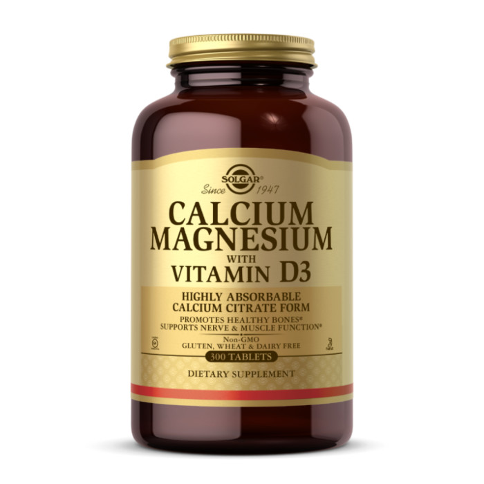 Calcium Magnesium with Vitamin D3 - 300 tabs — офіційна ціна та характеристики