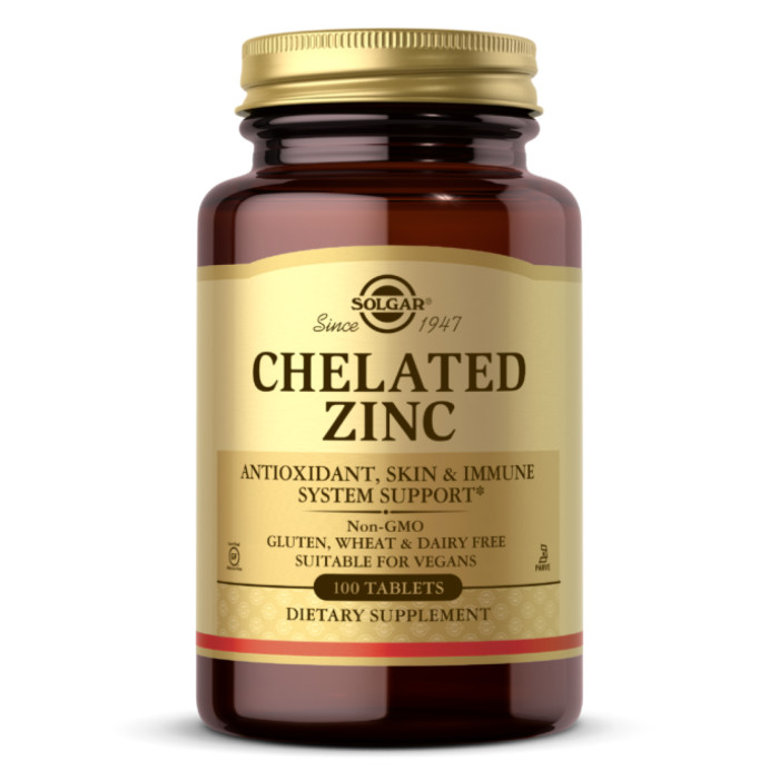 Chelated Zinc - 100 tabs — офіційна ціна та характеристики