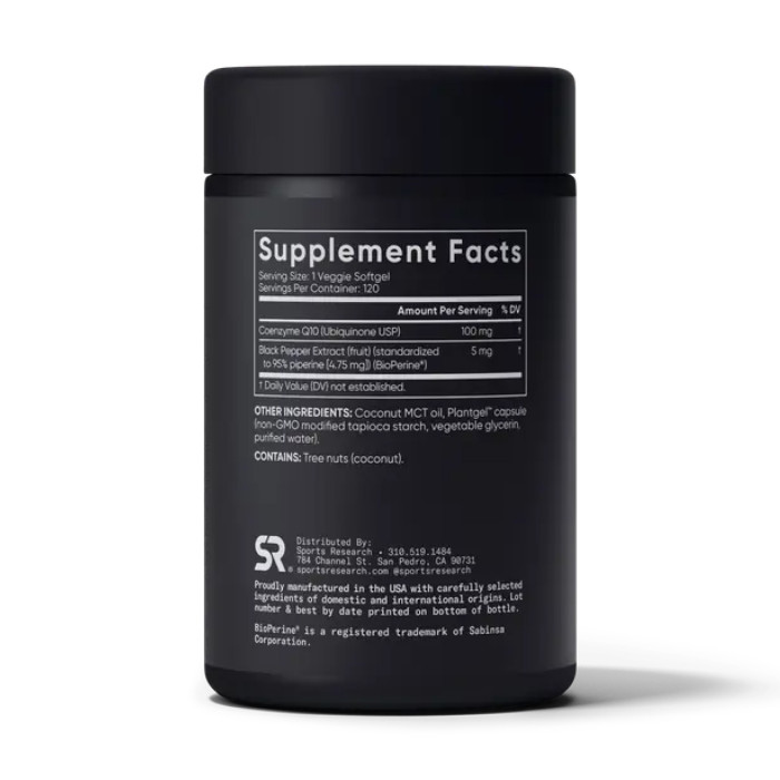 CoQ10 100mg - 120 veg softgels — офіційна ціна та характеристики