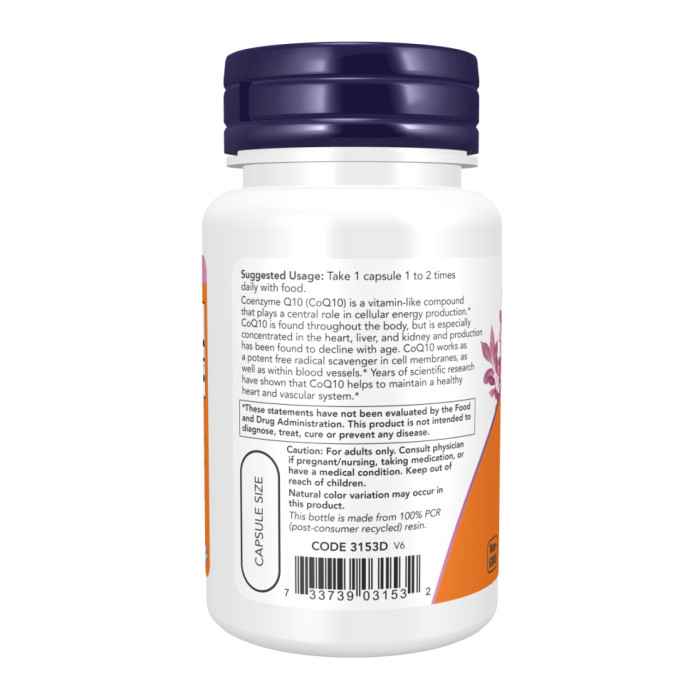 CoQ10 60mg - 180 vcaps — офіційна ціна та характеристики