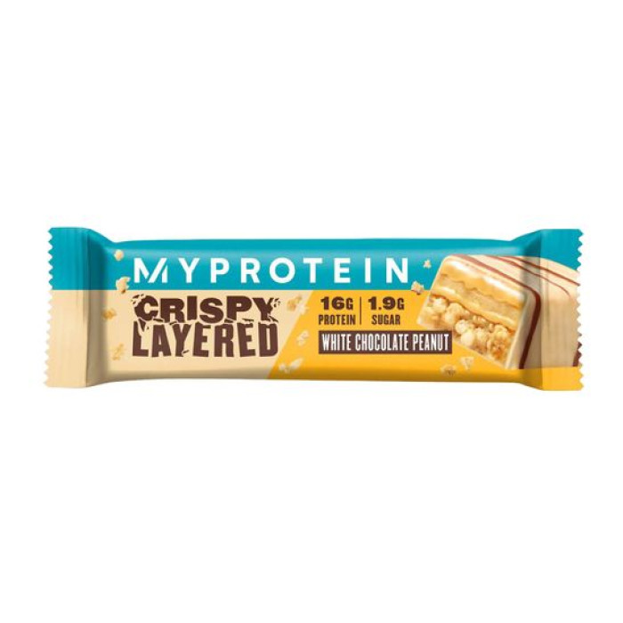 Crispy Layered - 58g White Chocolate Peanut (Поштучно) (До 05.26)