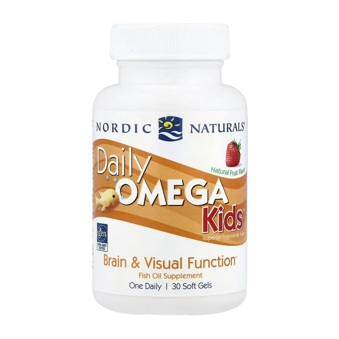 Daily Omega Kids - 30 softgels Natural Fruit — офіційна ціна та характеристики