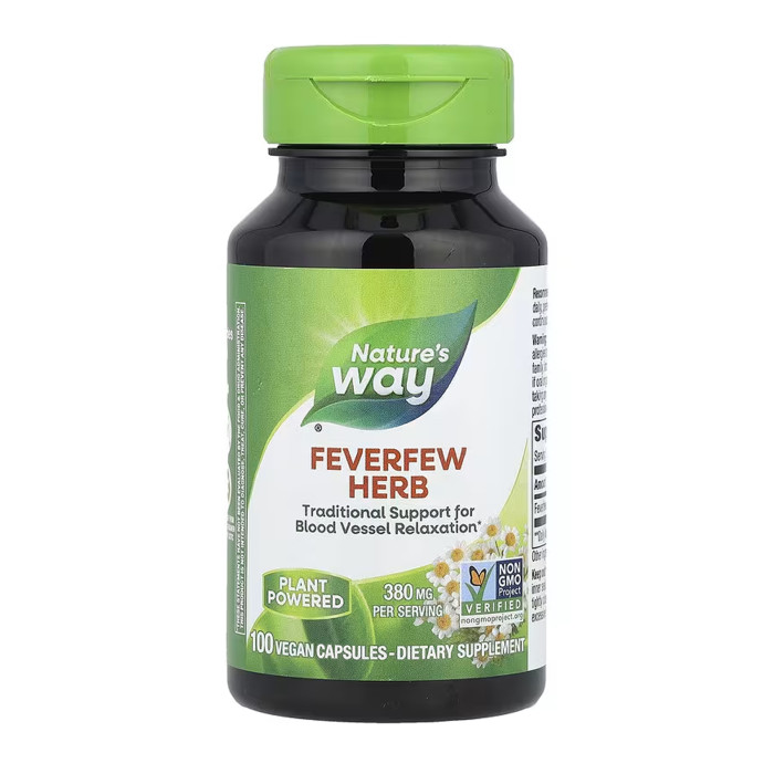 Feverfew Herb - 100 vcaps — офіційна ціна та характеристики
