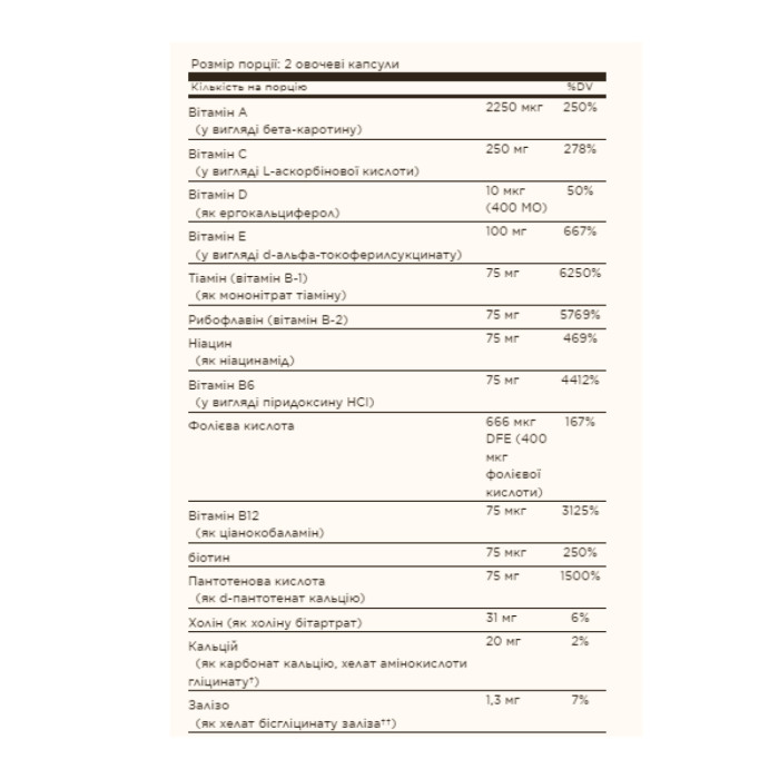 Formula VM-75® - 60 vcaps