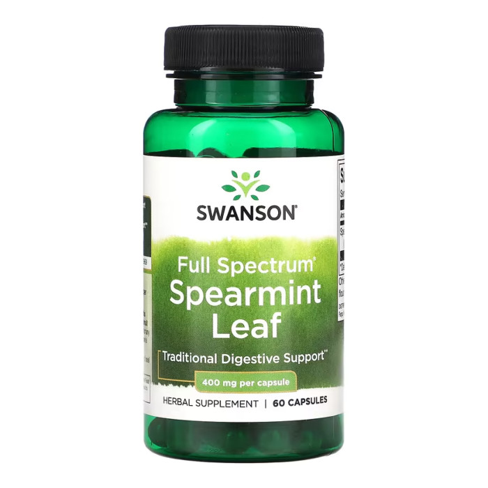 Full Spectrum Spearmint Leaf 400mg - 60 caps — офіційна ціна та характеристики