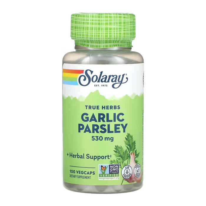 Garlic Parsley 530mg - 100 vcaps — офіційна ціна та характеристики