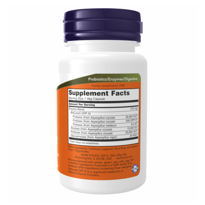 Gluten Digest Enzymes - 60 vcaps — офіційна ціна та характеристики