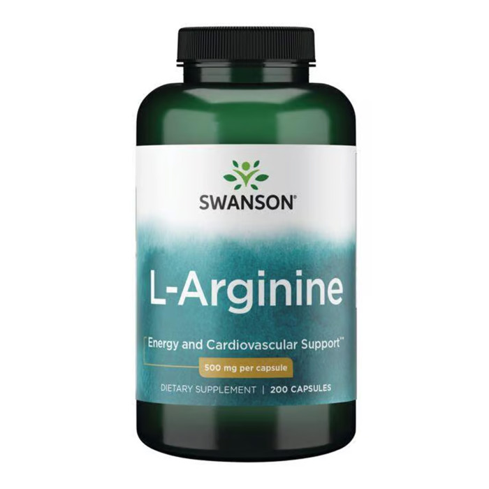 L-Arginine 500mg - 200 caps — офіційна ціна та характеристики