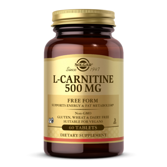 L-Carnitine 500mg - 60 tabs — офіційна ціна та характеристики