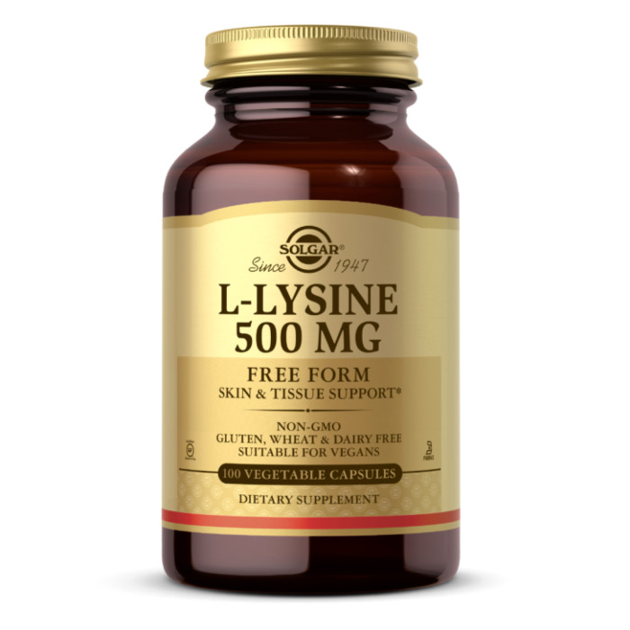 L-Lysine 500 mg - 100 vcaps — офіційна ціна та характеристики