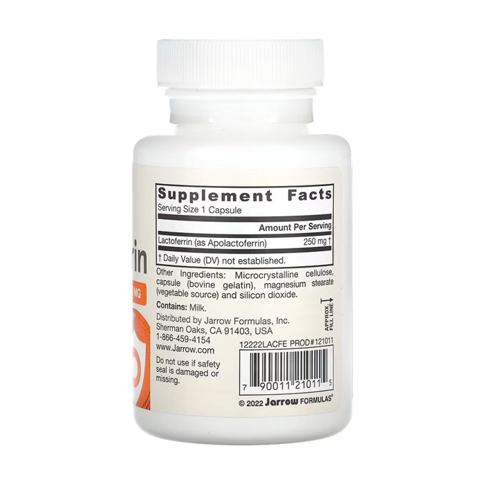 Lactoferrin 250mg - 60 vcaps — офіційна ціна та характеристики