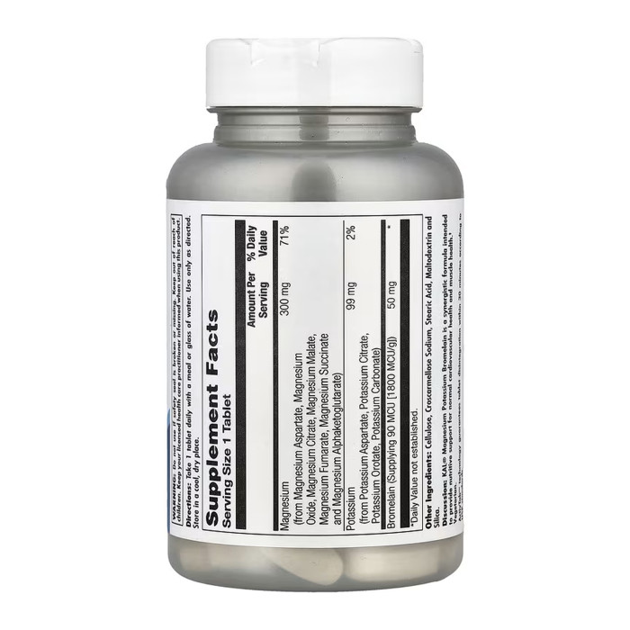 Magnesium Potassium Bromelain - 60 tabs
