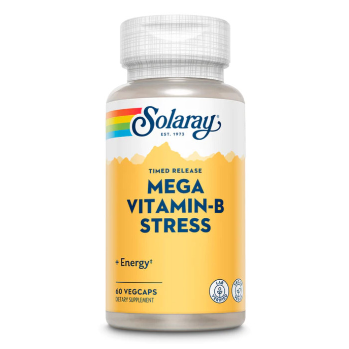 Mega Vitamin B-Stress - 60 vcaps — офіційна ціна та характеристики