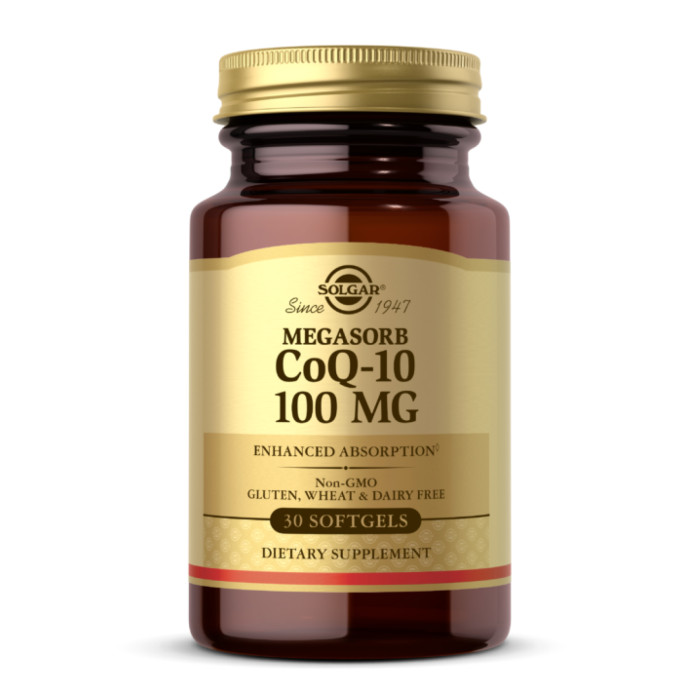 Megasorb CoQ-10 100mg - 30 softgels — офіційна ціна та характеристики