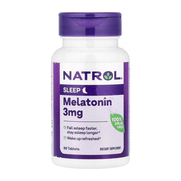 Melatonin 3mg - 60 tabs — офіційна ціна та характеристики
