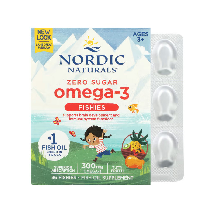 Nordic Omega-3 - 36 Fishies — офіційна ціна та характеристики