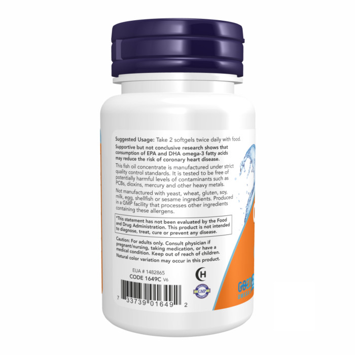Omega-3 1000mg - 30 sgels — офіційна ціна та характеристики