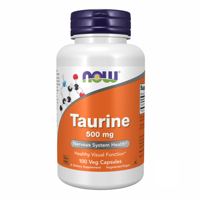 TAURINE 500mg - 100 caps — офіційна ціна та характеристики