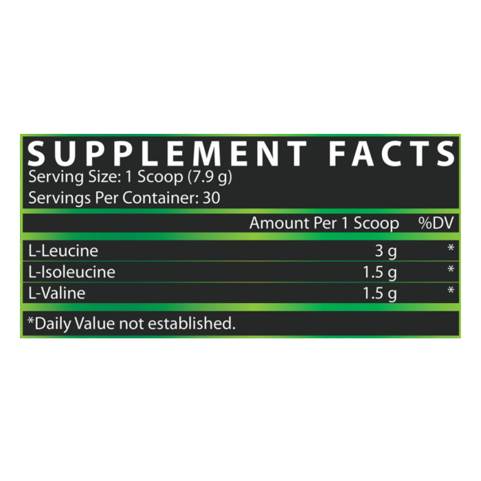 BCAA 6000 - 237g Green Apple — офіційна ціна та характеристики