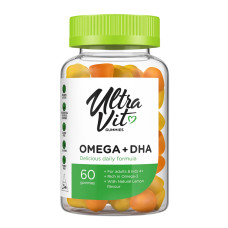 Omega 3 + DHA 60 gummies (Пошкоджена банка)